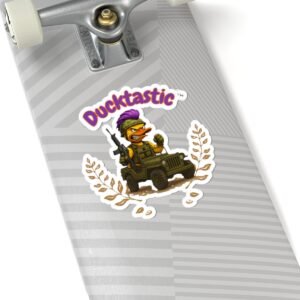 Ducktastic Battle Ready Sticker
