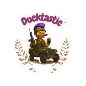 Ducktastic Battle Ready Sticker