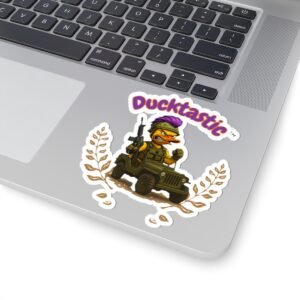 Ducktastic Battle Ready Sticker