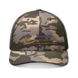 Ducktastic Camouflage Trucker Hat (Embroidery)