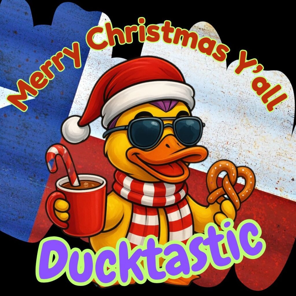 Merry Christmas from your Ducktastic Flock!