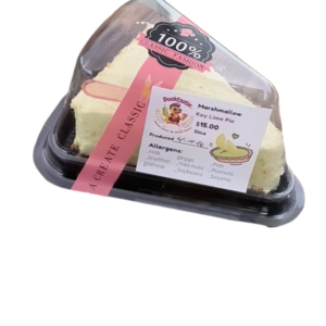 A slice of the Ducktastic Key Lime Pie
