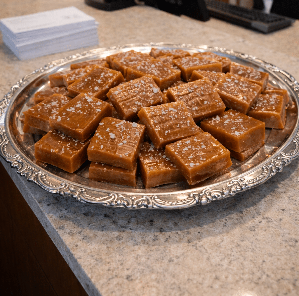 Salted Caramel Platters perfect for reception desks, Board meetings, and much more.