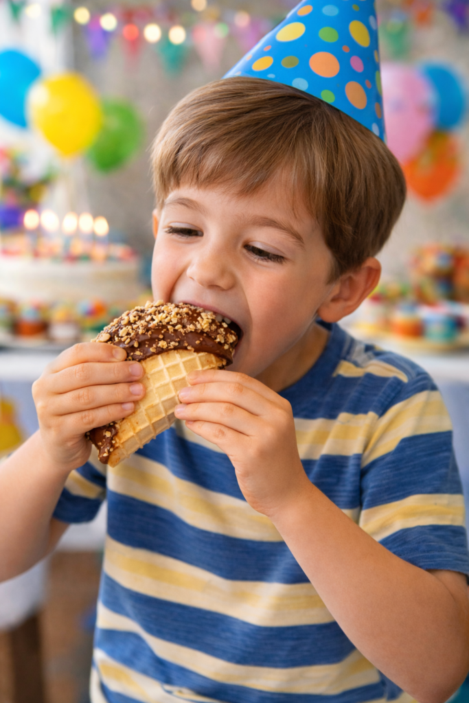Our Marshmallow Tacos can be the hit of any birthday party