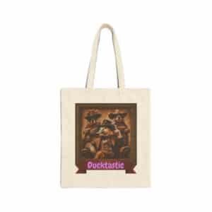 Ducktastic Made History Cotton Canvas Tote Bag