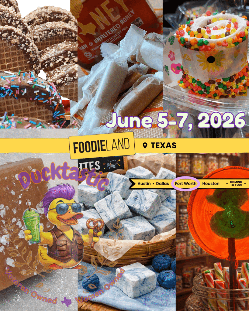 Ducktastic will be at Foodieland Fort Worth June 5-7, 2026