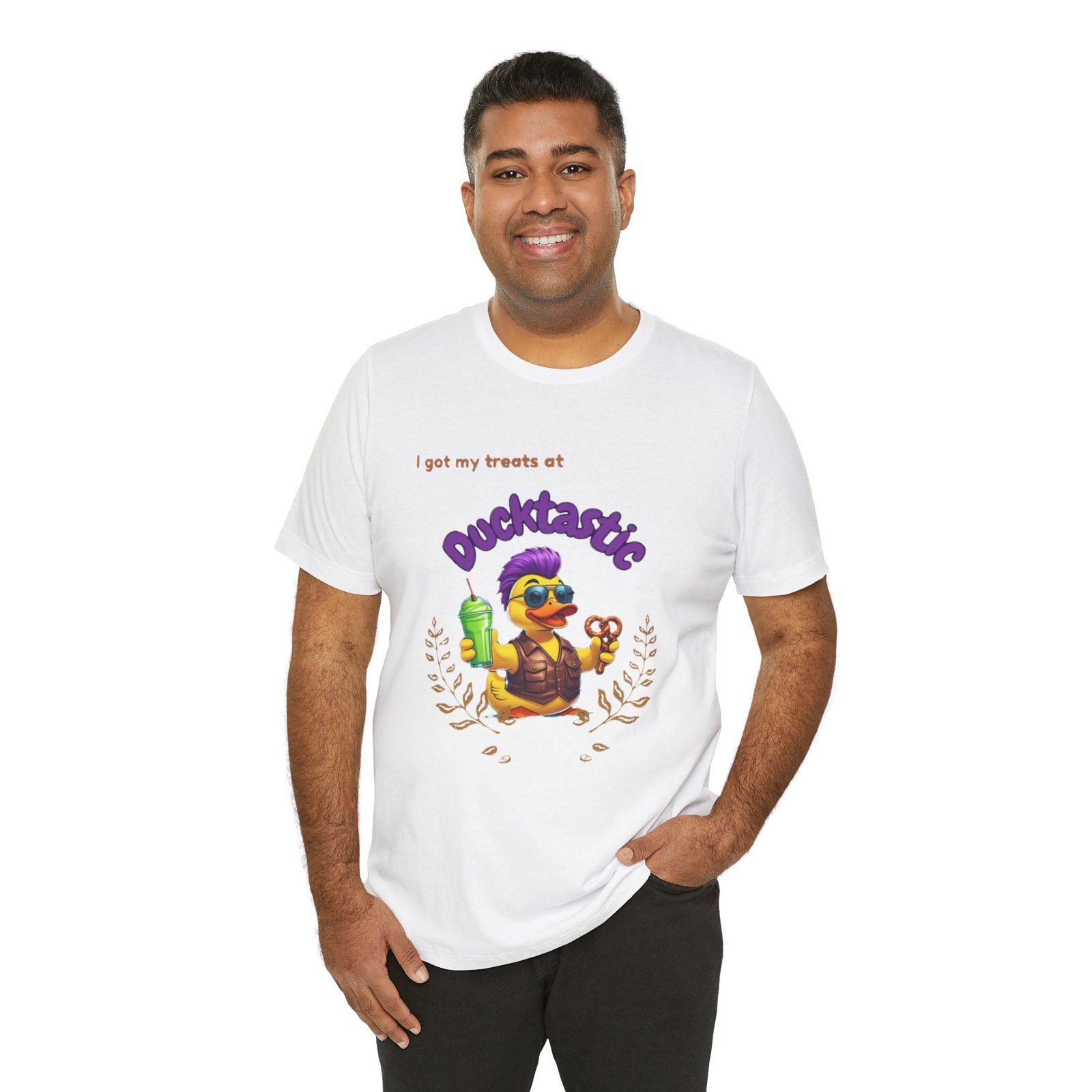 I Got my Treats at Ducktastic T-shirt - Image 3
