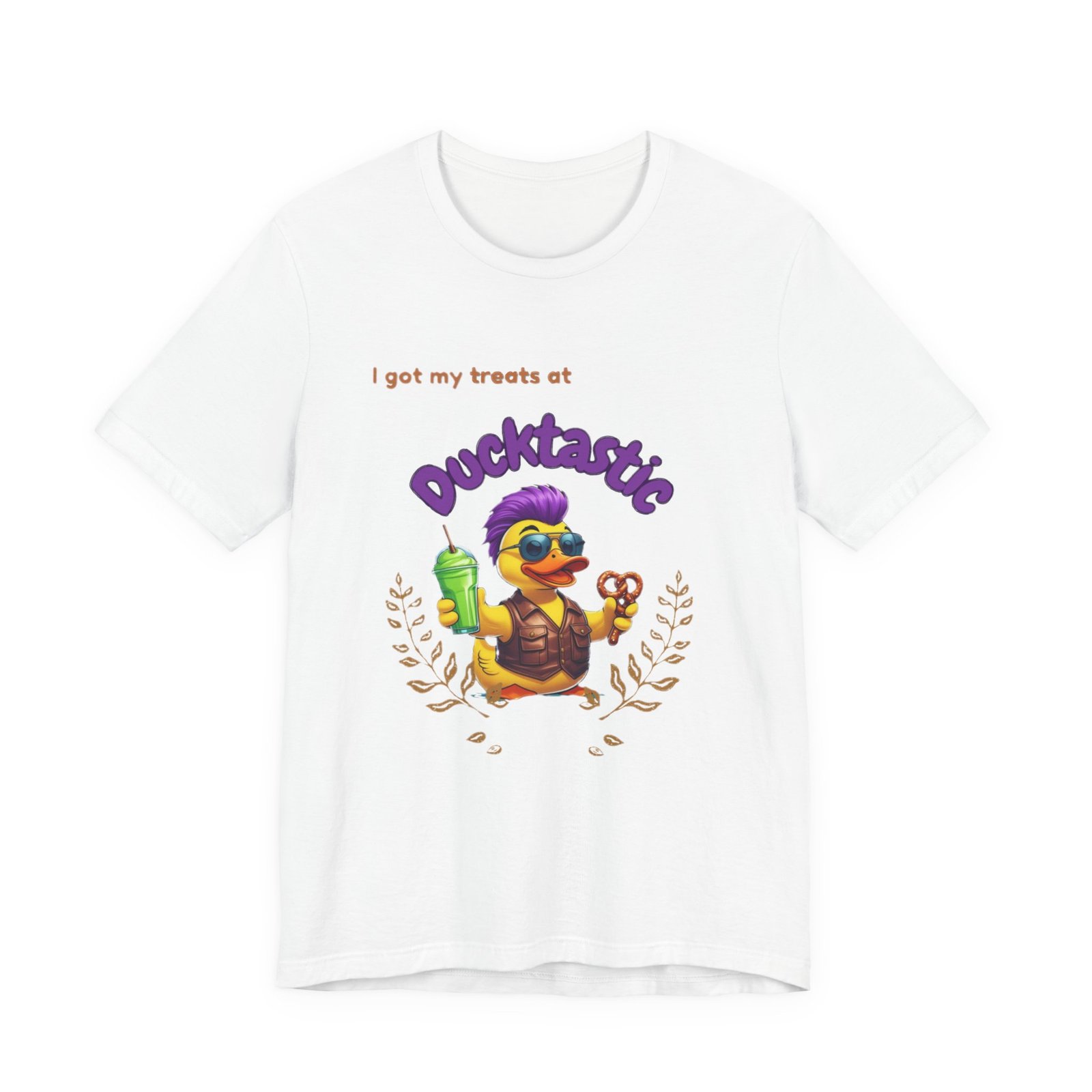I Got my Treats at Ducktastic T-shirt - Image 2