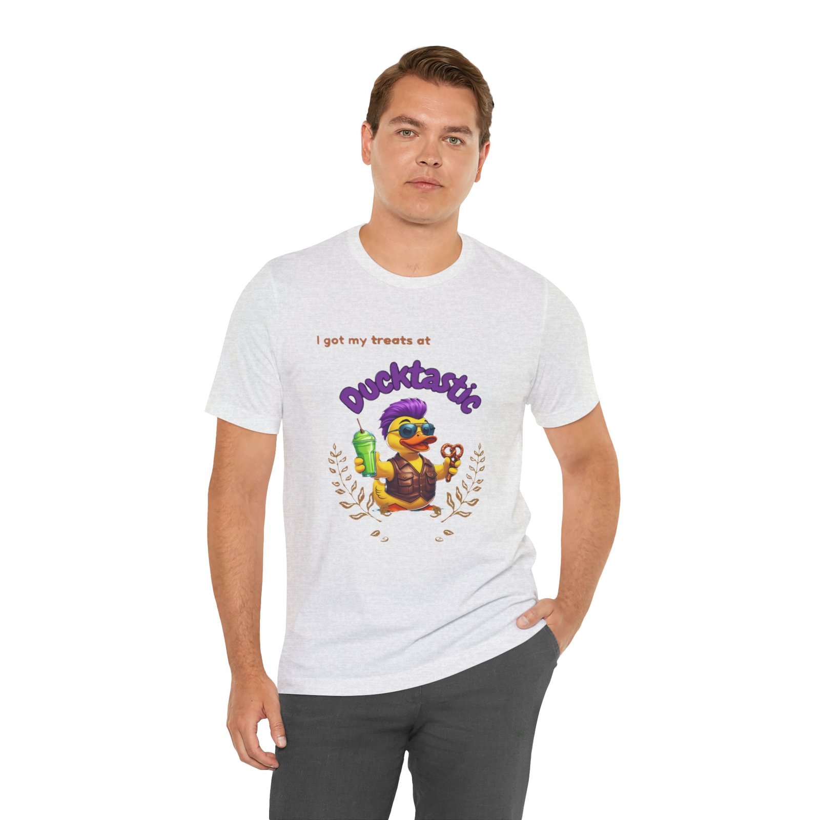 I Got my Treats at Ducktastic T-shirt - Image 7