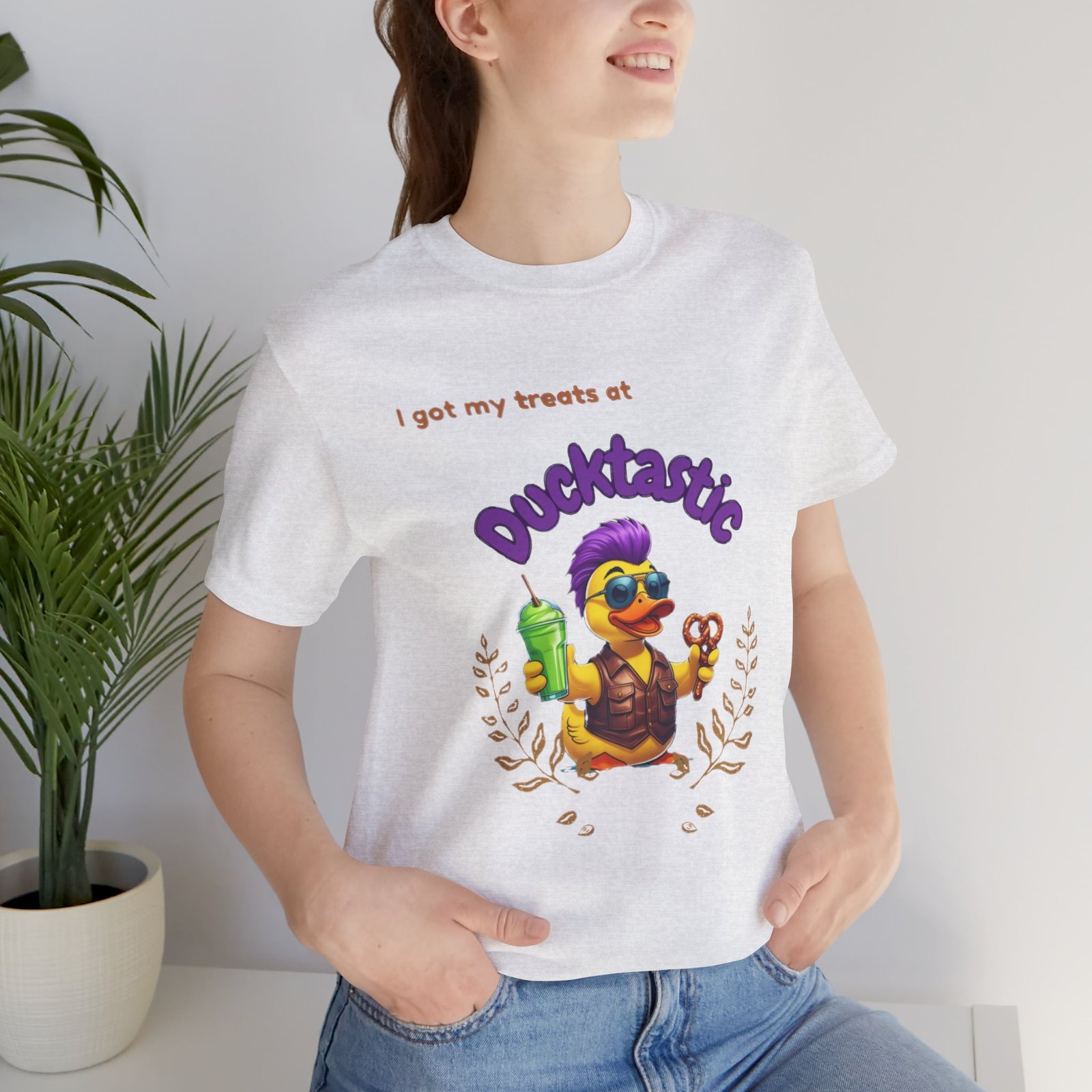 I Got my Treats at Ducktastic T-shirt - Image 8