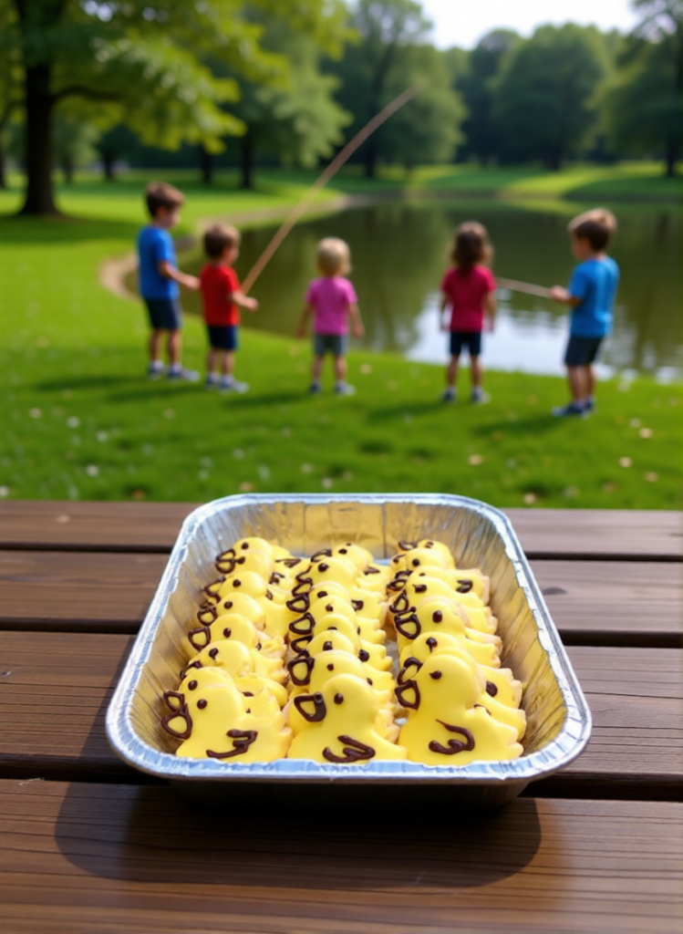 Dipped Sugar Cookie platter from a kid's fishing party hosted by Lone Star Hereoes Outdoors