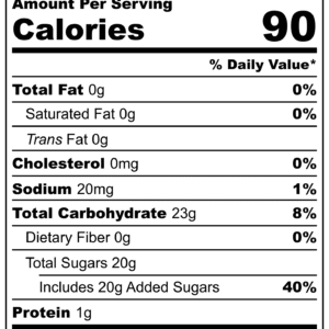 Vanilla Marshmallow Bites Nutrition Information
