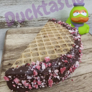 You don't need candycanes to experience Christmas once you've had a Ducktastic Peppermint S'mores Marshmallow Taco